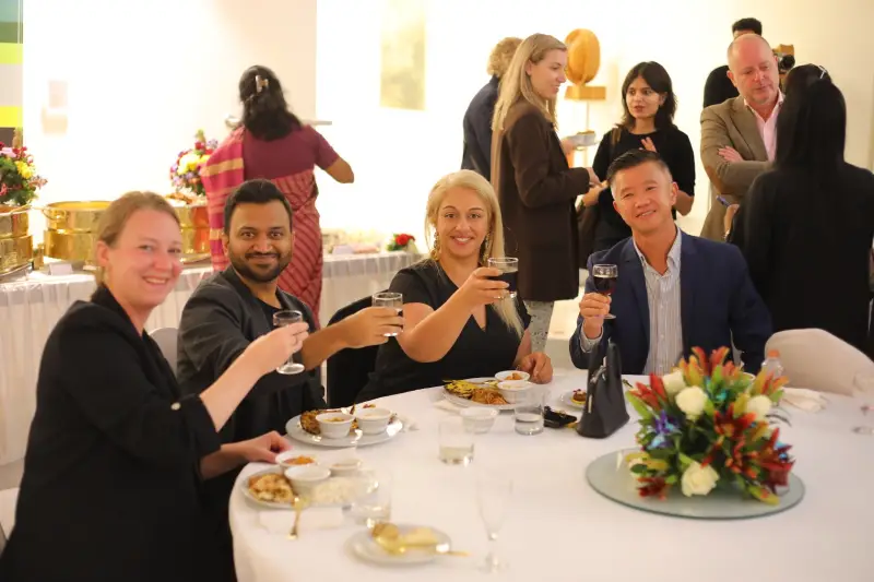 Networking and partner gathering at TASI